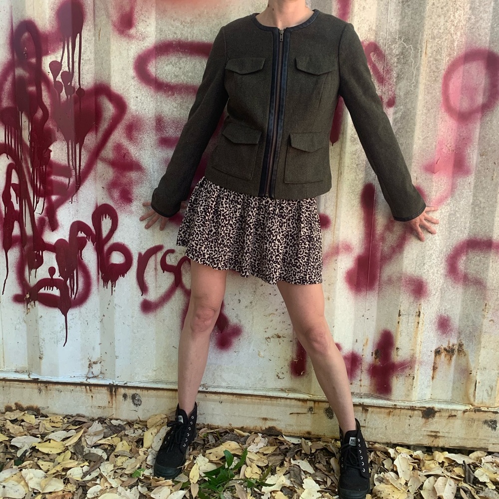 The Limited recycled wool blend coat